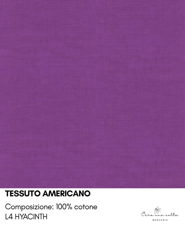 Tessuto americano tinta unita