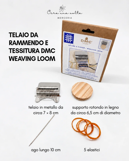 Telaio da rammendo e tessitura DMC – Weaving Loom