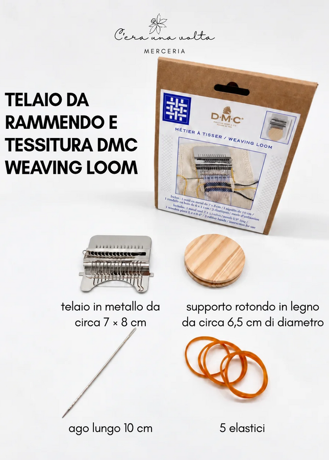 Telaio da rammendo e tessitura DMC – Weaving Loom