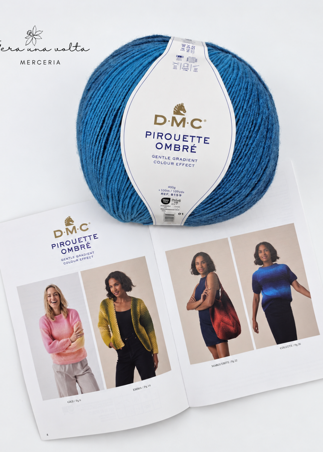 DMC Pirouette Ombré – Filato Sfumato 400 g