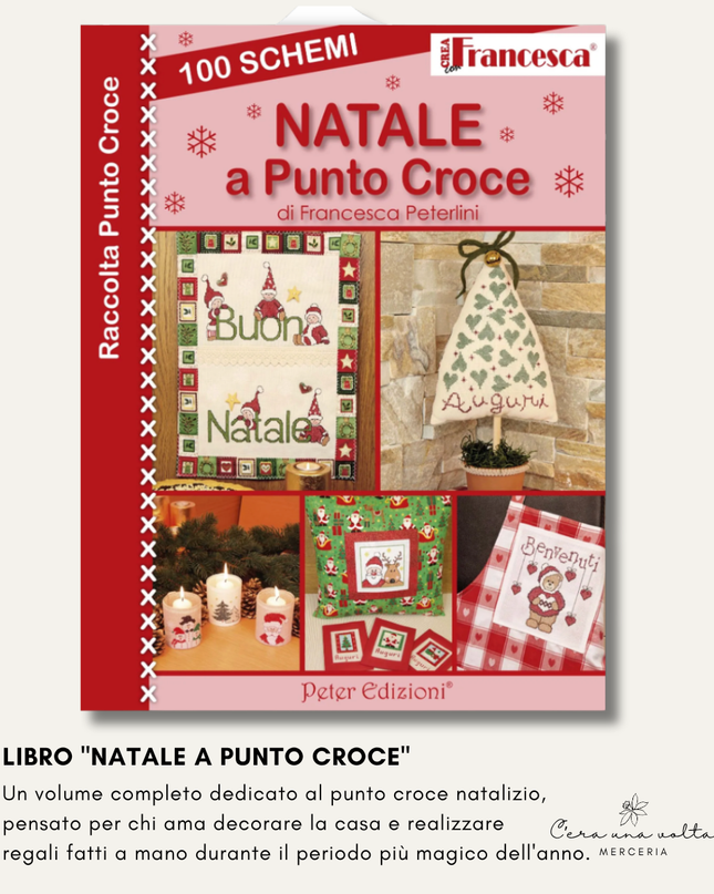 Libro "Natale a punto croce" – Casa Editrice Peter Edizioni