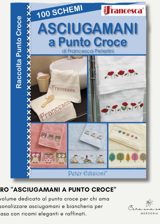 Libro "Asciugamani a punto croce" – Casa Editrice Peter Edizioni