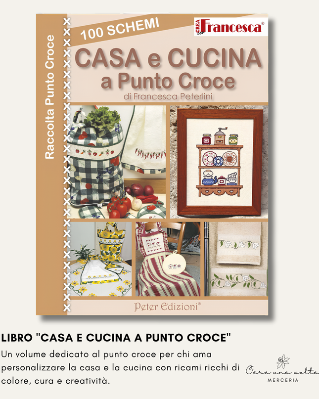 Libretto "Casa e cucina a punto croce" – Casa Editrice Peter Edizioni