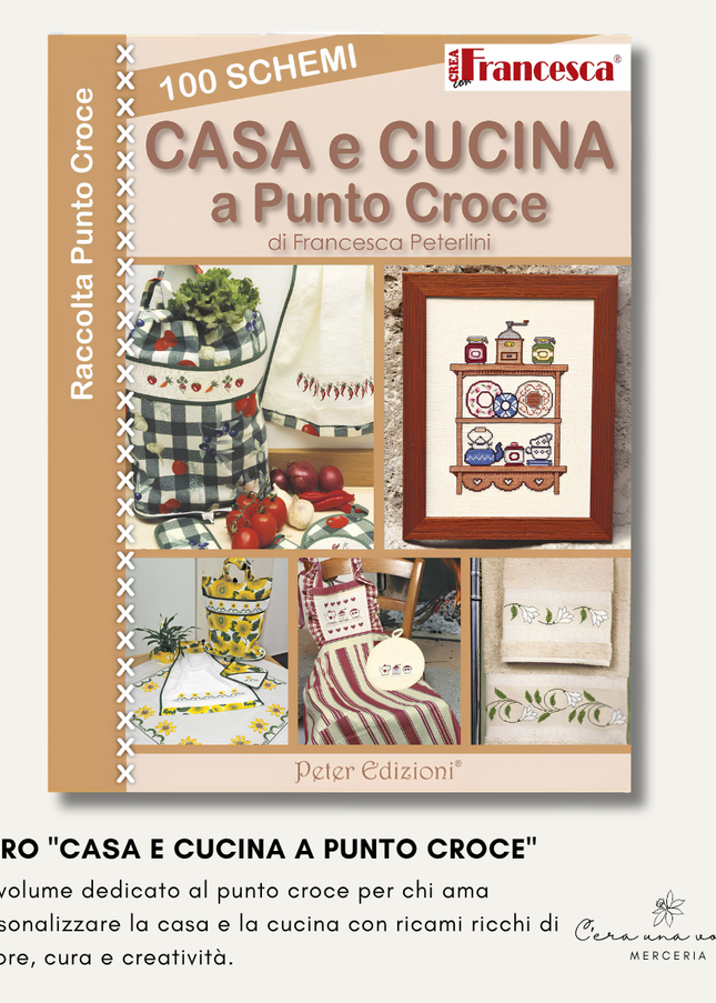 Libretto "Casa e cucina a punto croce" – Casa Editrice Peter Edizioni