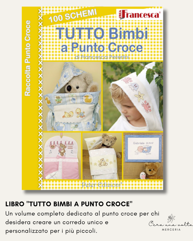 Libro "Tutto bimbi a punto croce" – Casa Editrice Peter Edizioni