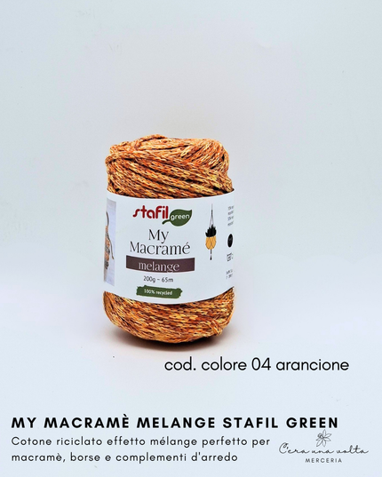 My Macramè Mélange Stafil Green
