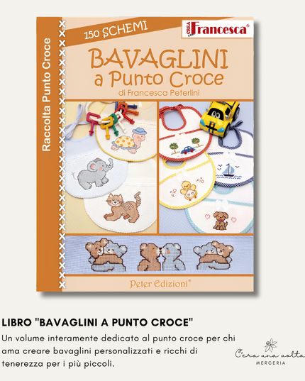 Libretto "Bavaglini a punto croce" – Casa Editrice Peter Edizioni