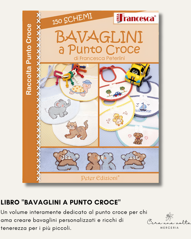 Libretto "Bavaglini a punto croce" – Casa Editrice Peter Edizioni
