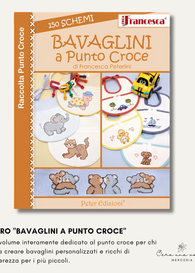 Libretto "Bavaglini a punto croce" – Casa Editrice Peter Edizioni